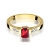 Pierścionek Rubin 0,80ct złoto Pierścionek Rubin 0,80ct złoto