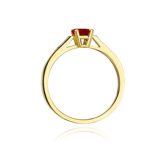 Pierścionek Rubin 0,80ct złoto Pierścionek Rubin 0,80ct złoto
