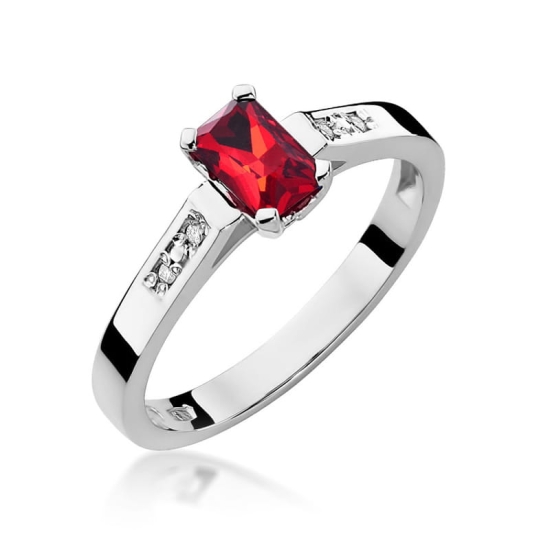 Pierścionek Rubin 0,80ct złoto Pierścionek Rubin 0,80ct złoto